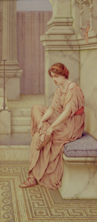 A Roman Bath by William Anstey Dollond